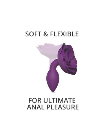 Love to Love Open Roses Taille S - Buttplug - Violet