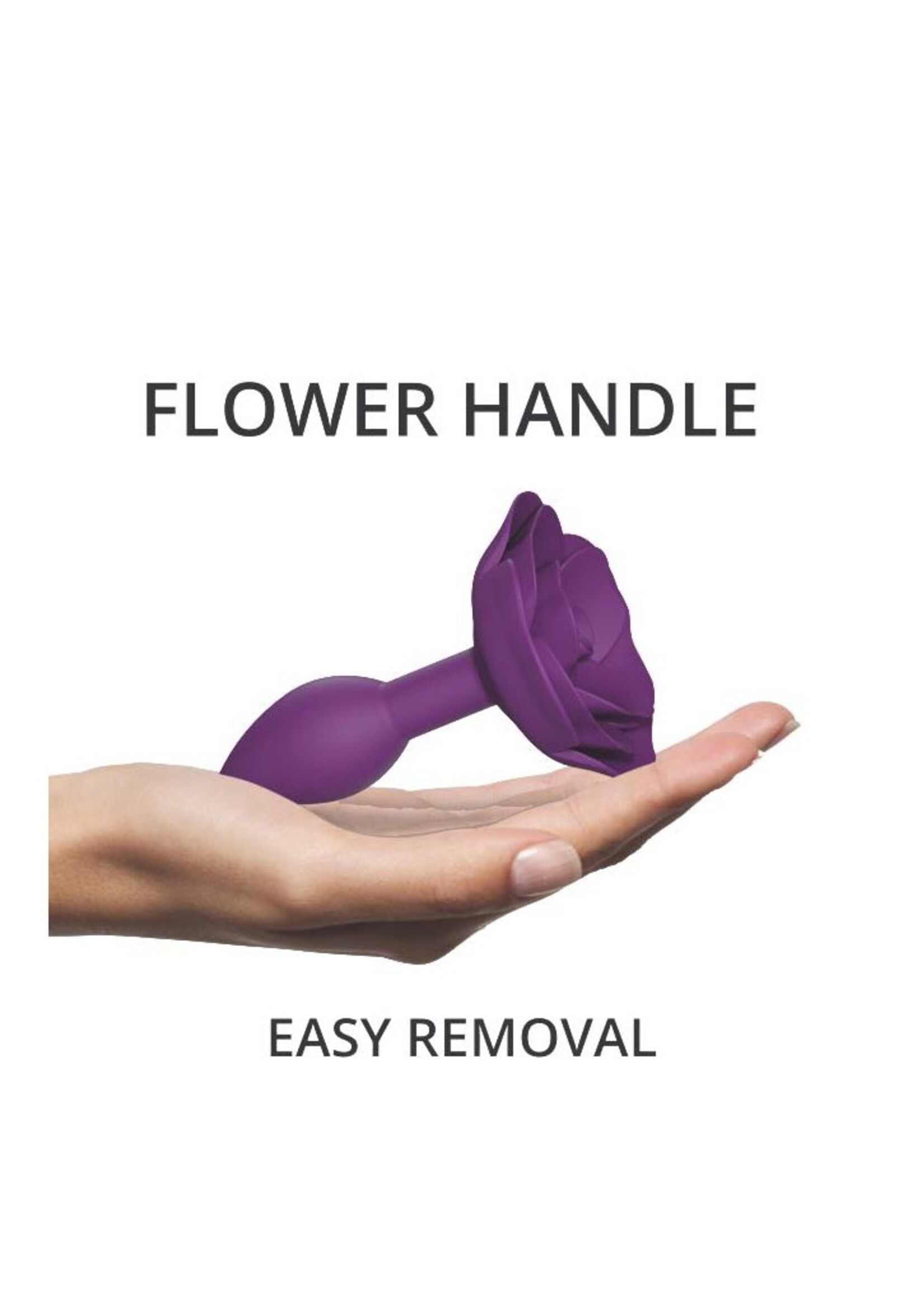 Love to Love Open Roses Taille S - Buttplug - Violet