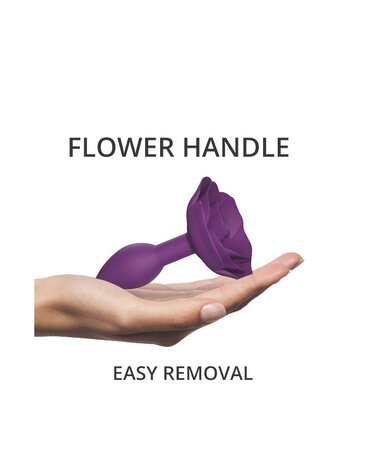 Love to Love Open Roses Taille S - Buttplug - Violet