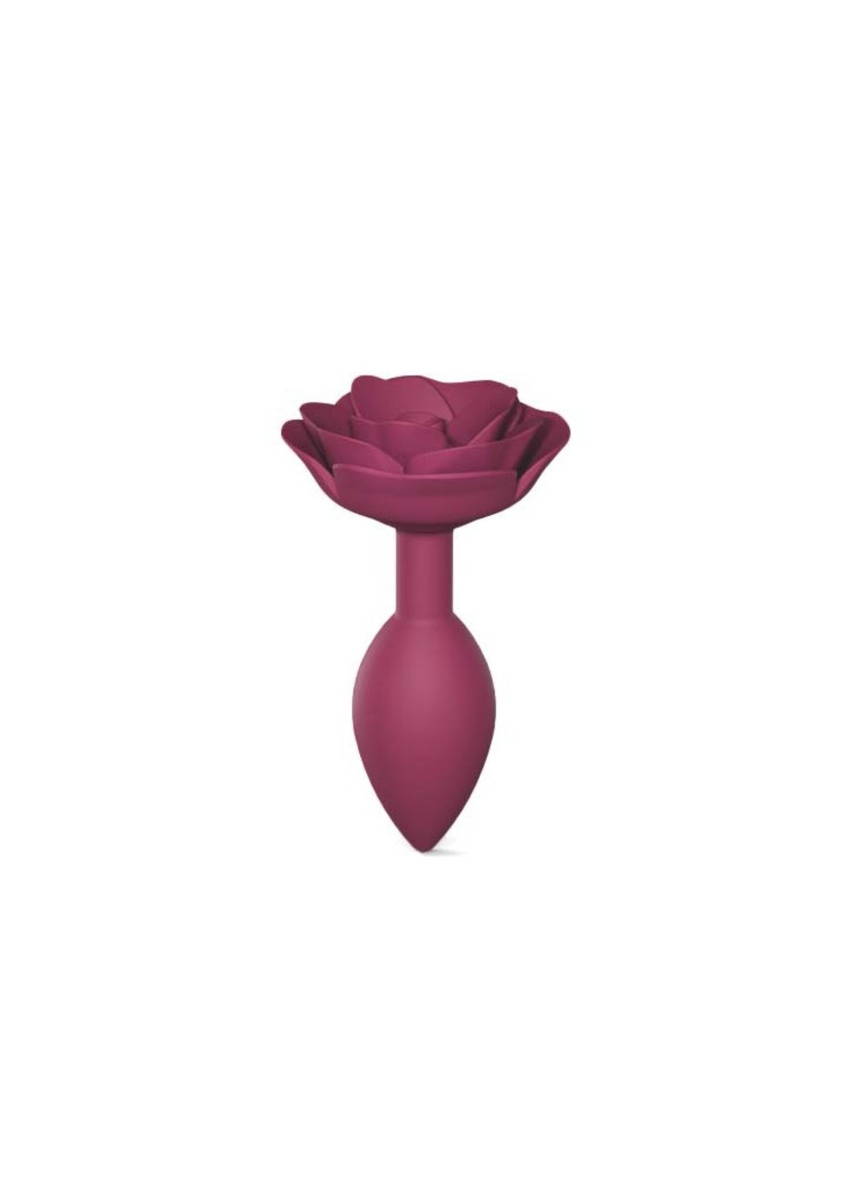 Love to Love Open Roses M - anaalplug 11,5 cm Ø3,4 cm met rozenhandvat