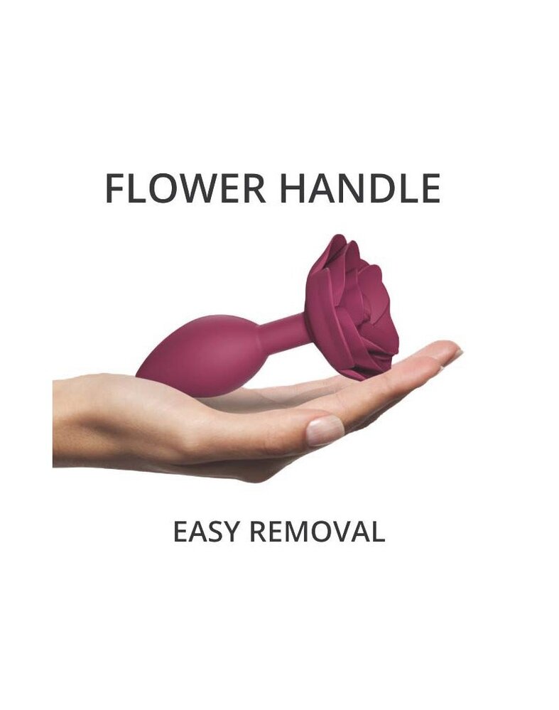 Love to Love Open Roses Taille M - Buttplug - Plum