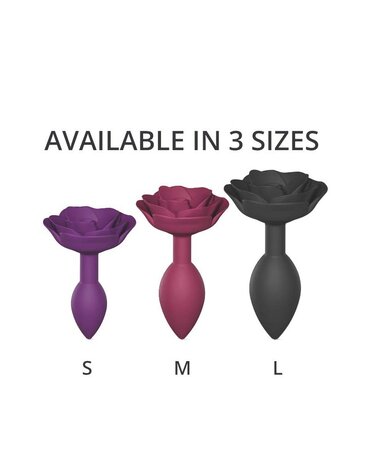 Love to Love Open Roses Taille M - Buttplug - Plum