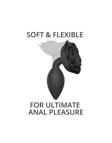 Love to Love Love to Love - Open Roses Taille L - Buttplug - Noir Love to Love Love to Love - Open Roses Taille L - Buttplug - Noir