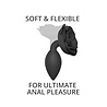 Love to Love Open Roses Taille L - Buttplug - Noir