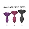 Love to Love Open Roses L - anaalplug 13 cm Ø3,7 cm met rozenhandvat Love to Love Open Roses L - anaalplug 13 cm Ø3,7 cm met rozenhandvat