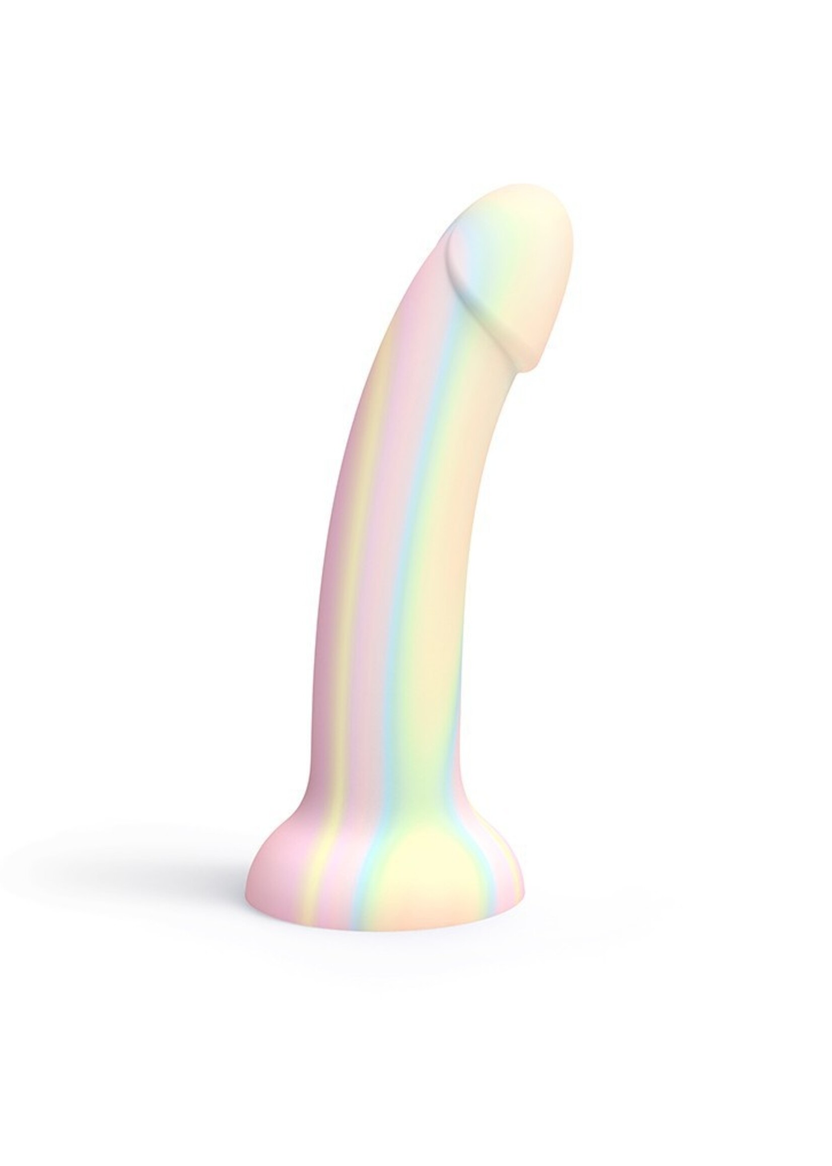 Love to Love Dildoll Fantasia - siliconen dildo 17,6 cm Ø3,6 cm, lichtgevend in het donker