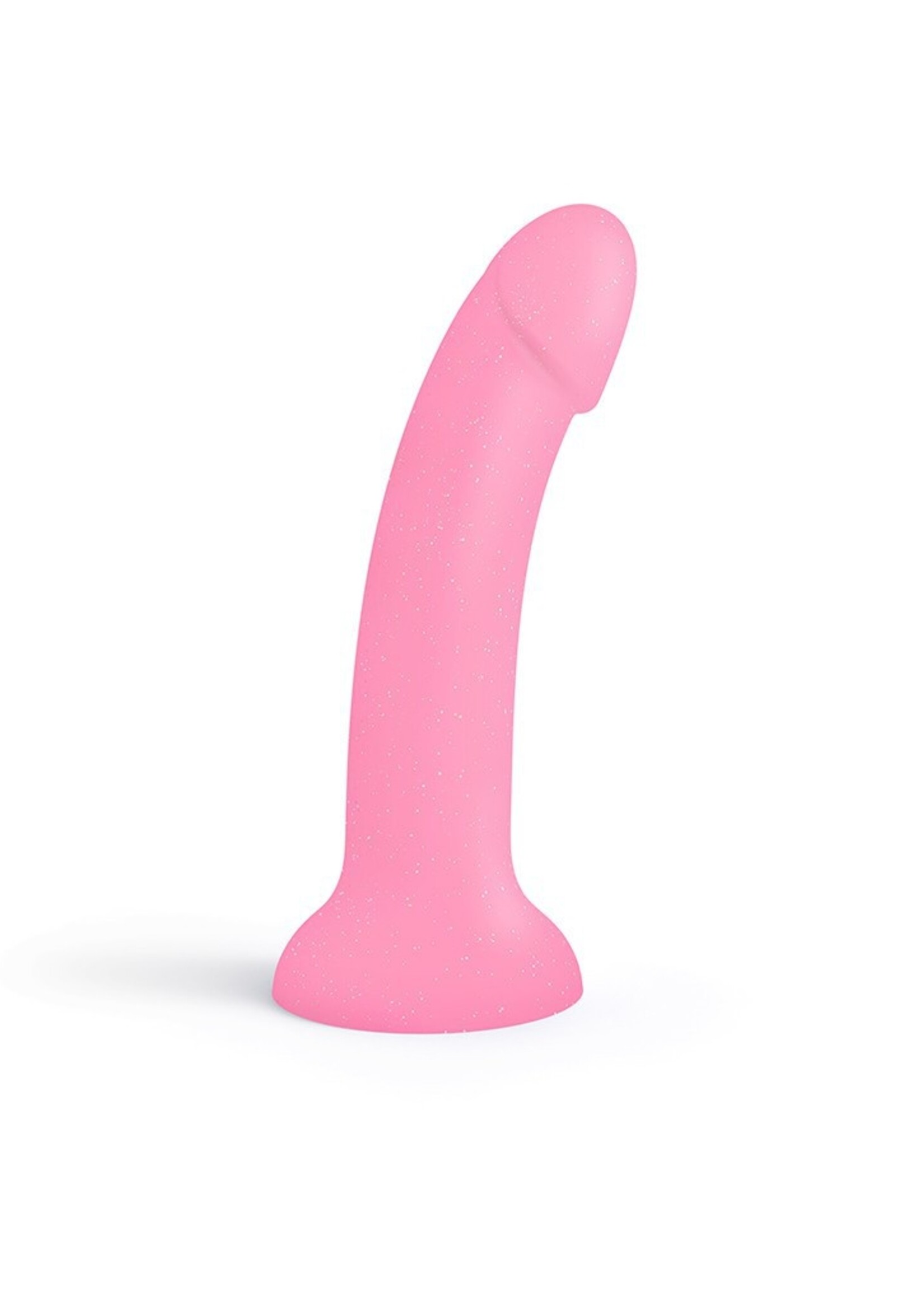 Love to Love Dildoll Glitzy - Silikondildo 17,6 cm Ø3,6 cm mit Saugnapf