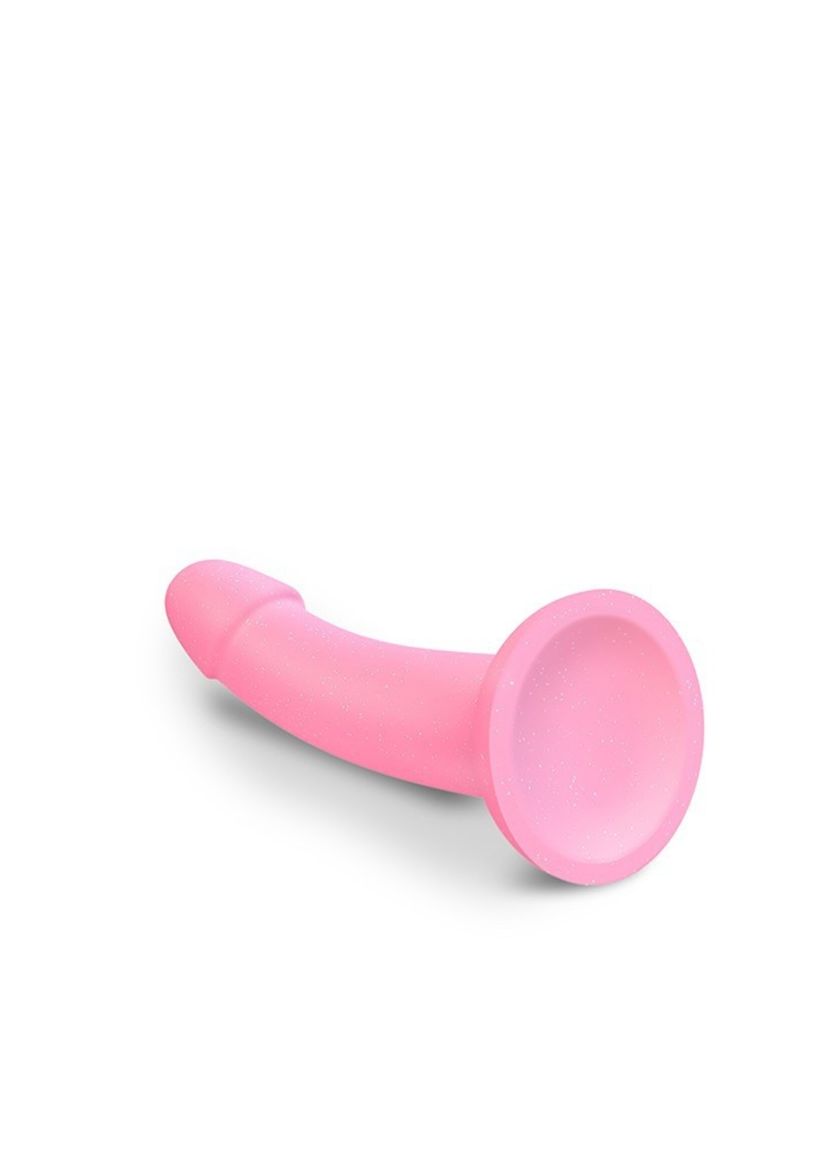 Love to Love Dildoll Glitzy - Siliconen dildo 17,6 cm Ø3,6 cm met zuignap