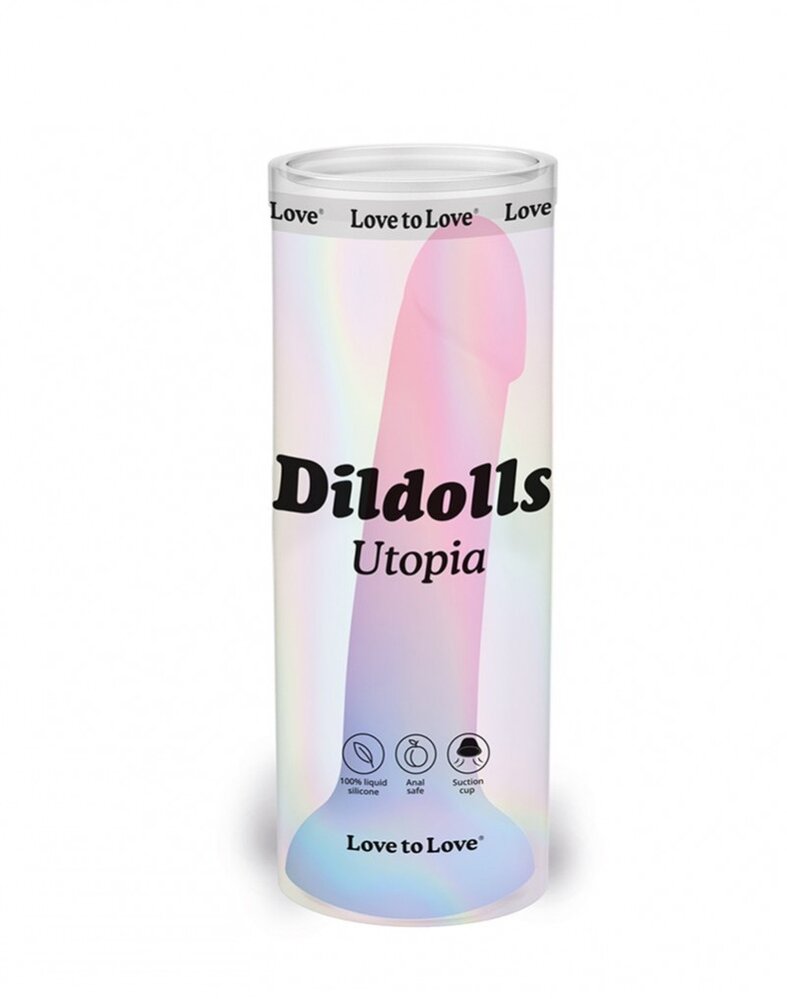Love to Love Love to Love Dildoll Utopia - G-Punkt Dildo 17,6 cm Ø3,6 cm mit Saugnapf Love to Love Love to Love Dildoll Utopia - G-Punkt Dildo 17,6 cm Ø3,6 cm mit Saugnapf