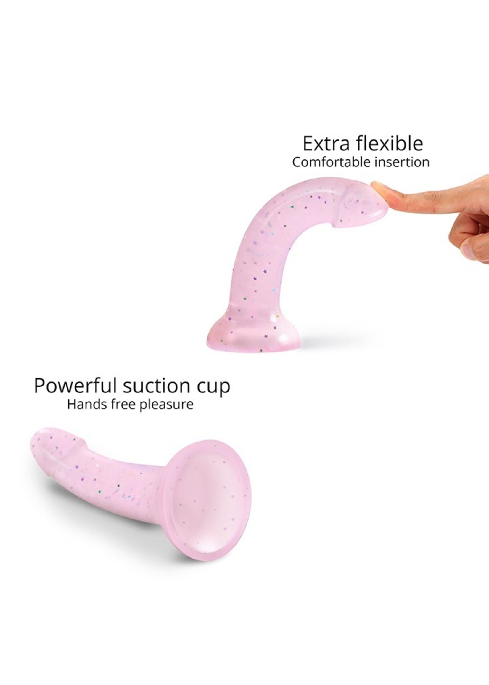 Love to Love Dildoll Starlight - G-Punkt Dildo 17,6 cm Ø3,6 cm