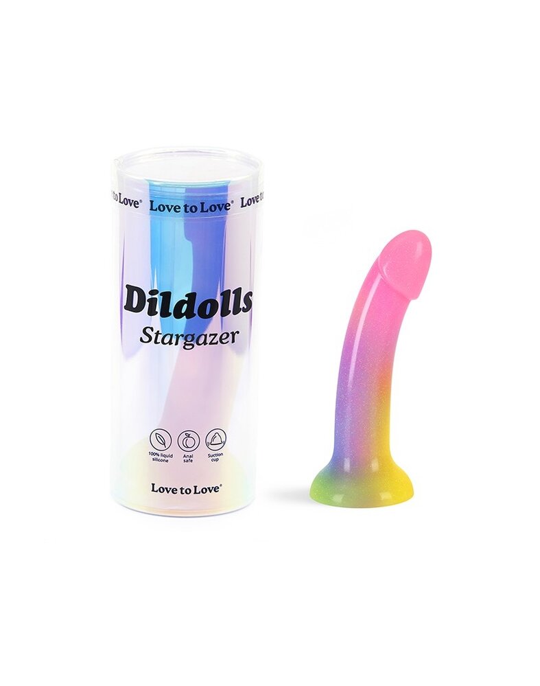 Love to Love Love to Love Dildoll Stargazer - G-Punkt Dildo 17,6 cm Ø3,6 cm Love to Love Love to Love Dildoll Stargazer - G-Punkt Dildo 17,6 cm Ø3,6 cm