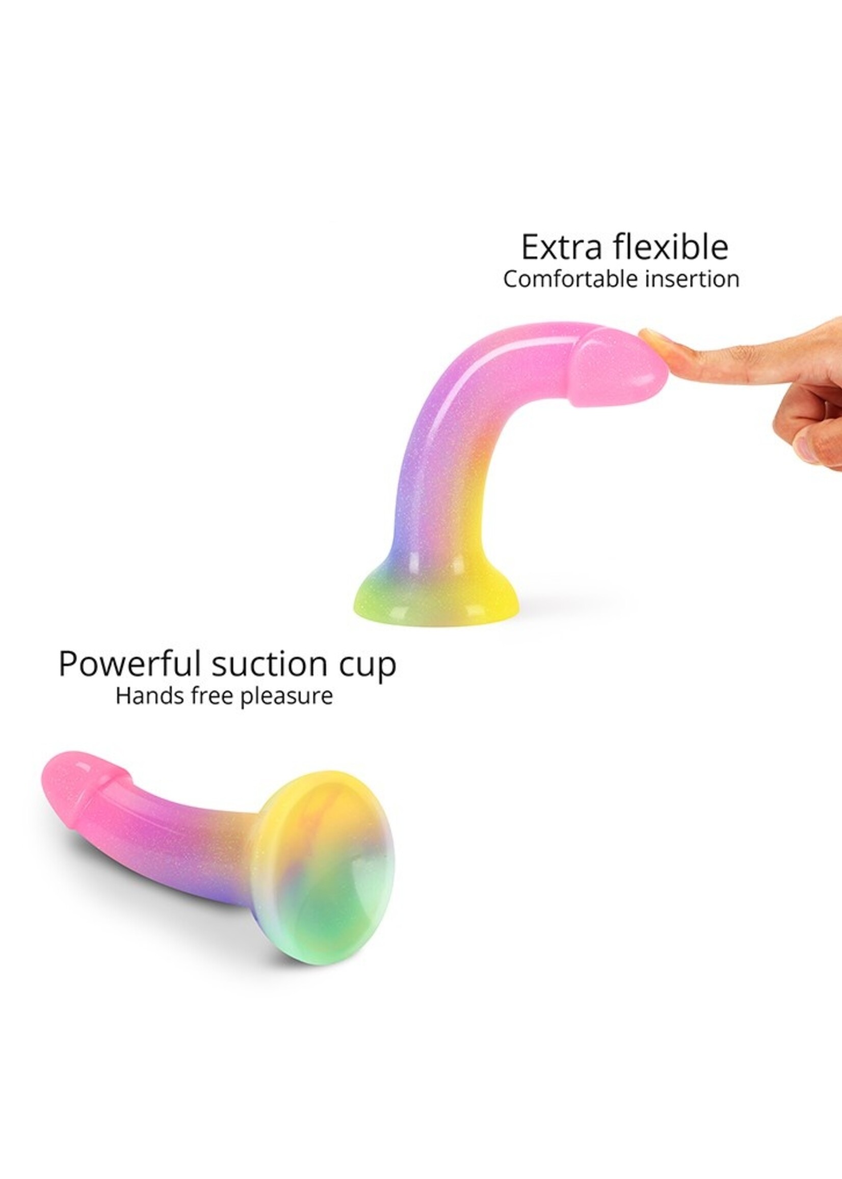 Love to Love Dildoll Stargazer - G-Punkt Dildo 17,6 cm Ø3,6 cm