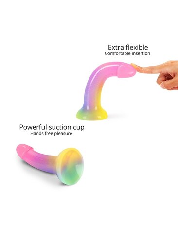 Love to Love Dildoll Stargazer - G-spot dildo 17,6 cm Ø3,6 cm