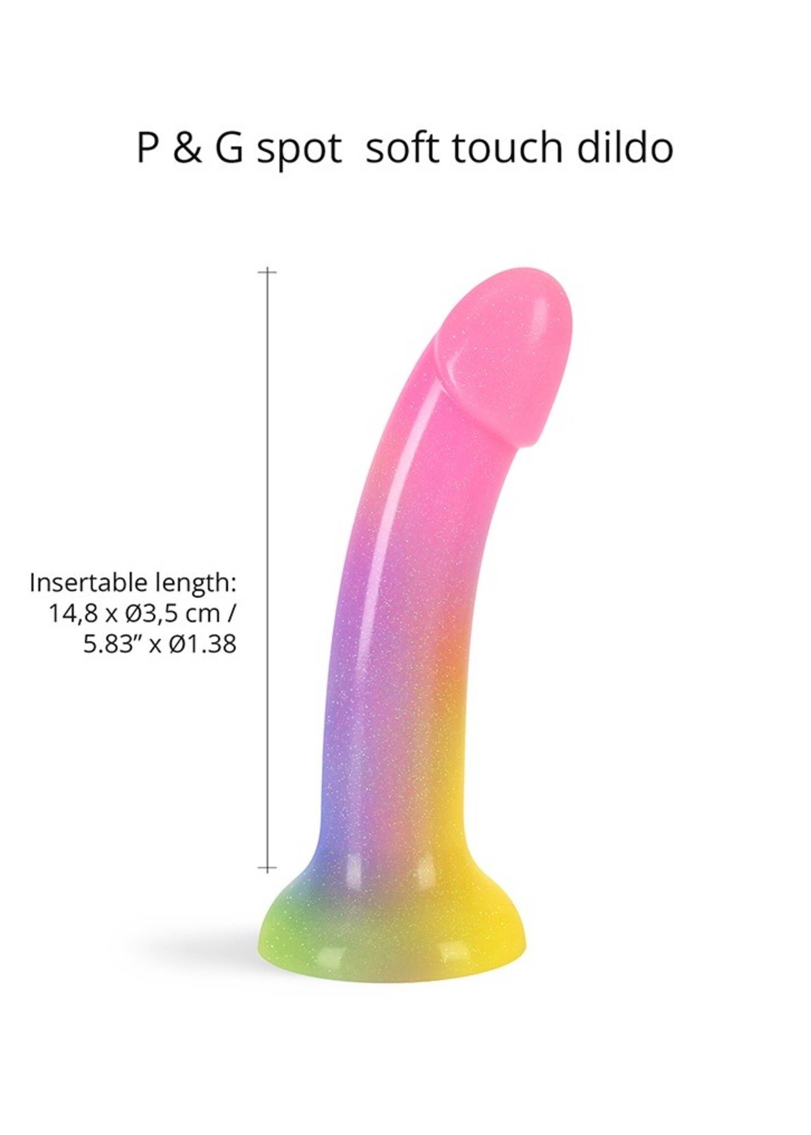 Love to Love Dildoll Stargazer - G-spot dildo 17,6 cm Ø3,6 cm