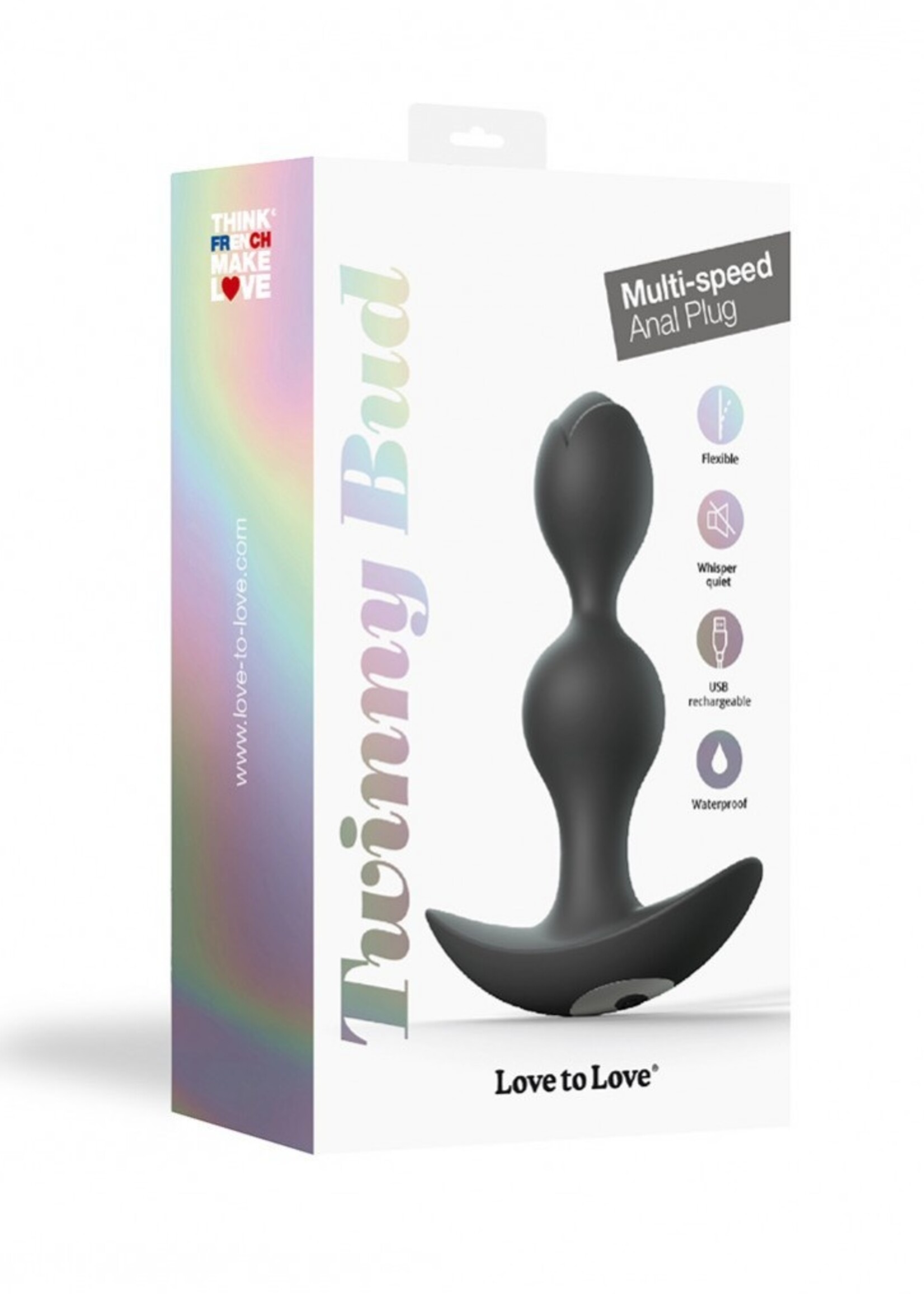 Love to Love Twinny Bud - Analvibrator mit doppelter Stimulation