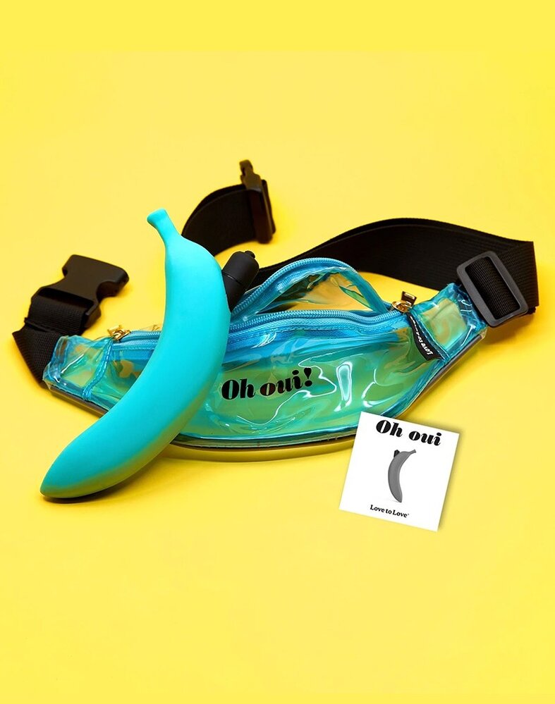 Love to Love Love to Love Oh Oui - Klassischer Vibrator im Bananen-Design Love to Love Love to Love Oh Oui - Klassischer Vibrator im Bananen-Design
