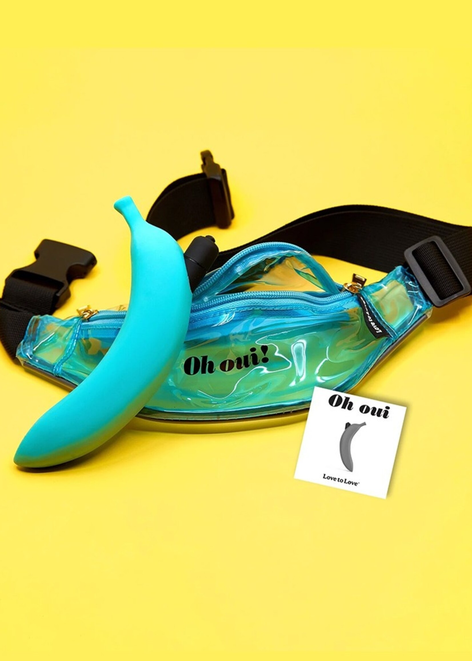 Love to Love Oh Oui - Klassieke vibrator in bananendesign