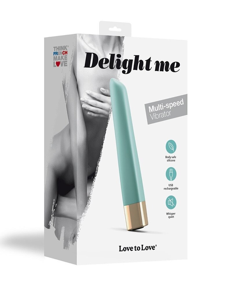 Love to Love Delight Me - Klassischer Vibrator mit Klitoris-Stimulation