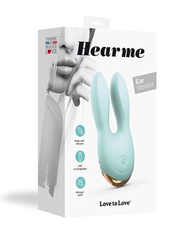 Love to Love Hear Me - Klitoris Vibrator mit zwei Motoren Love to Love Hear Me - Klitoris Vibrator mit zwei Motoren