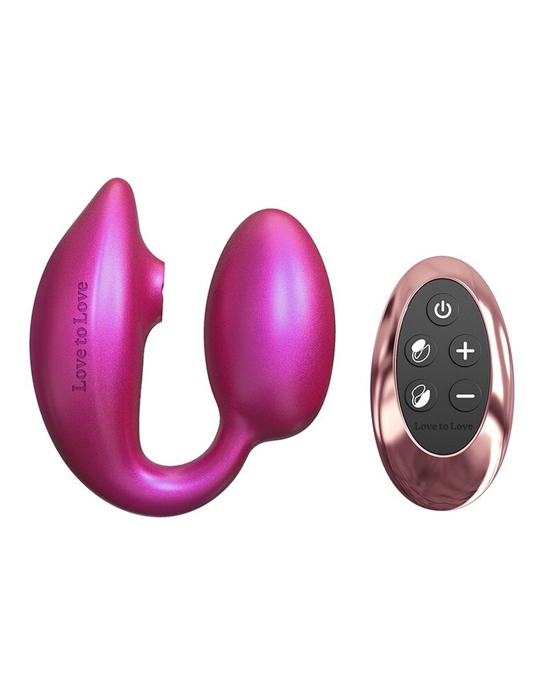 Love to Love Wonderlover - G-Punkt Vibrator mit Flapping-Technologie Love to Love Wonderlover - G-Punkt Vibrator mit Flapping-Technologie