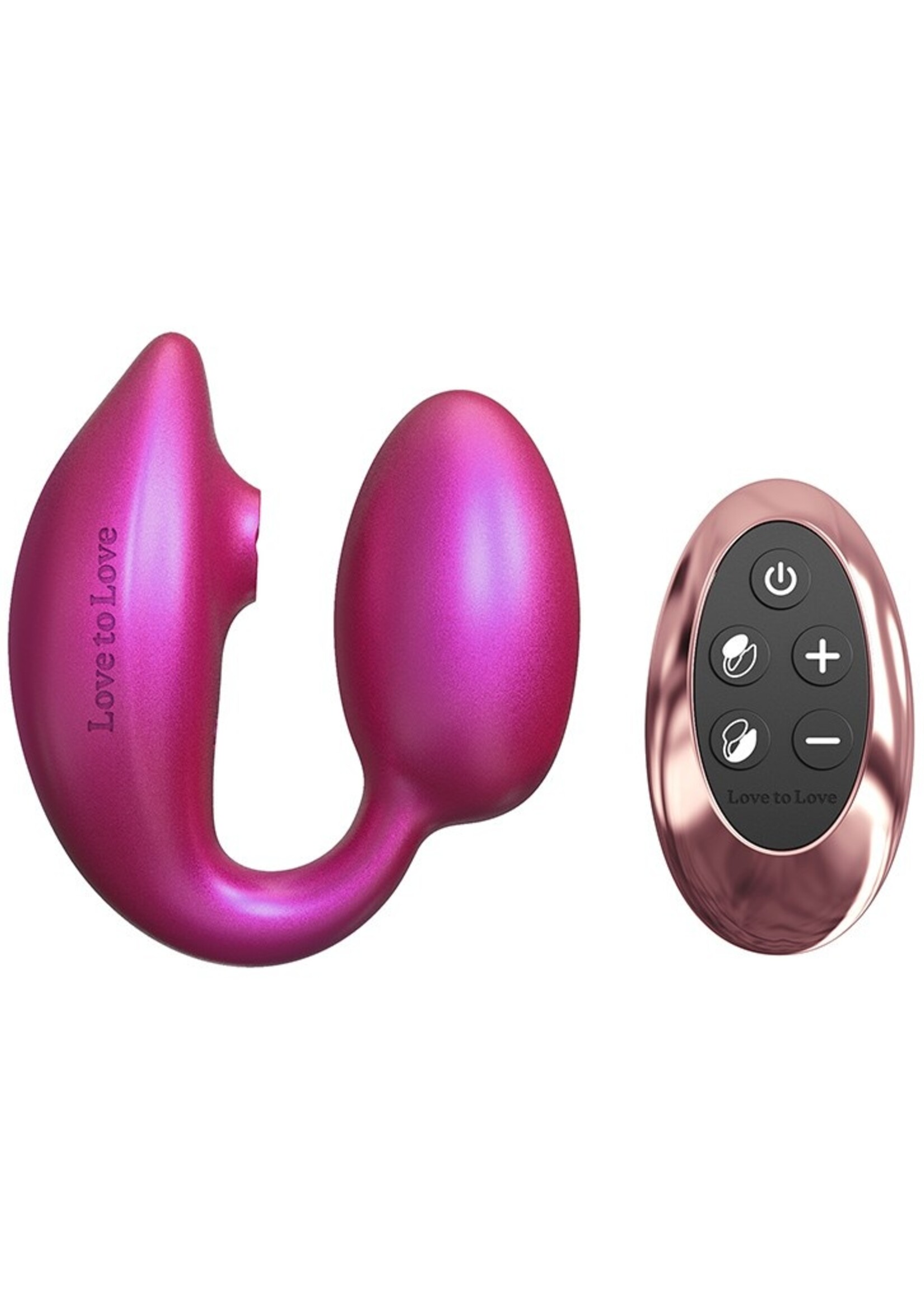 Love to Love Wonderlover - G-spot vibrator met flapperende technologie