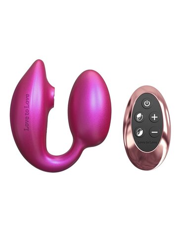 Love to Love Wonderlover - G-spot vibrator met flapperende technologie