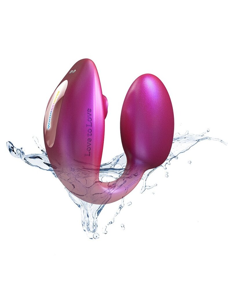 Love to Love Wonderlover - G-spot vibrator met flapperende technologie