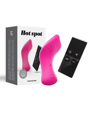 Love to Love Hot Spot - Klitoris Vibrator mit Fernbedienung