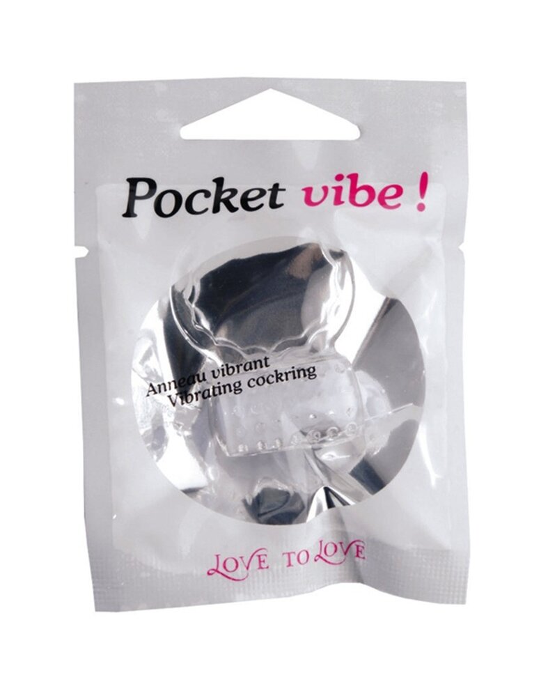 Love to Love Pocket vibe | Anneau Pénien Vibrant Love to Love Pocket vibe | Anneau Pénien Vibrant