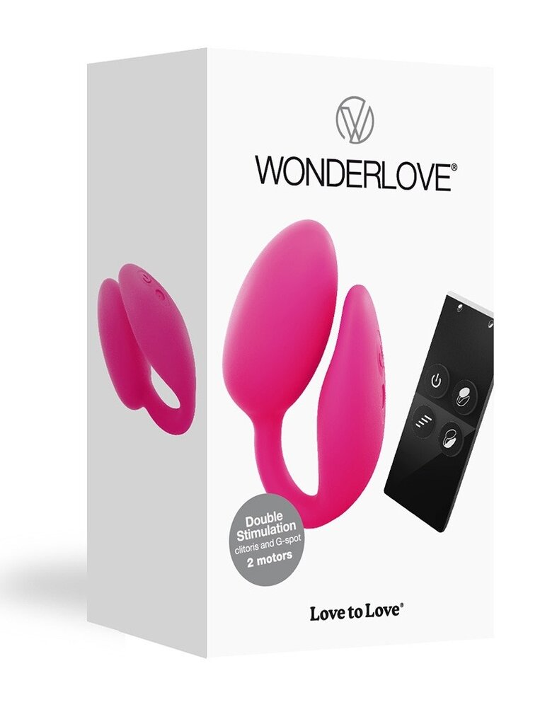 Love to Love Wonderlove - Paarvibrator mit Fernbedienung