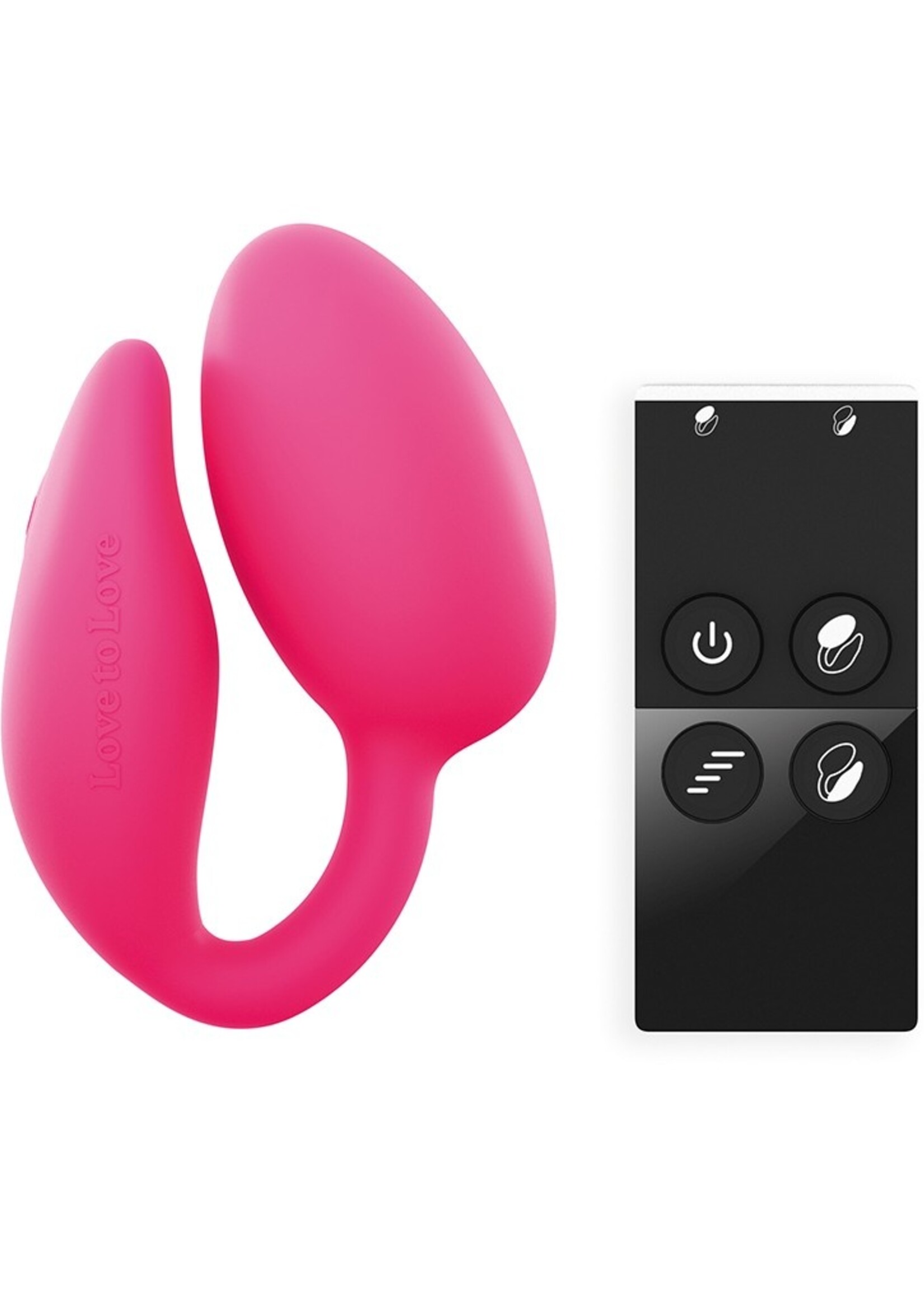 Love to Love Wonderlove - Vibrator voor stellen met afstandsbediening