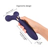 Love to Love Fireball 2-in-1 Vibrator & Massager mit 9 Modi – Midnight Indigo Love to Love Fireball 2-in-1 Vibrator & Massager mit 9 Modi – Midnight Indigo