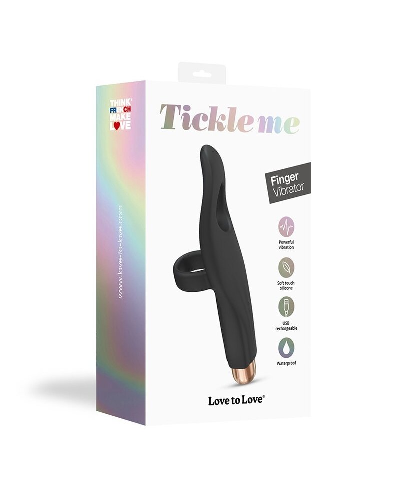Love to Love Vibrerende Tickle Me - Clitorisvibrator met verwijderbare vibrerende bal
