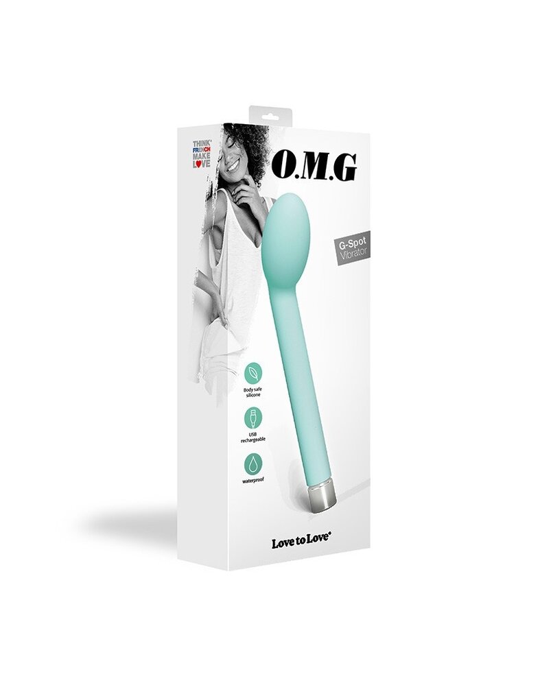 Love to Love O.M.G. - G-spot vibrator met gebogen uiteinde Love to Love O.M.G. - G-spot vibrator met gebogen uiteinde