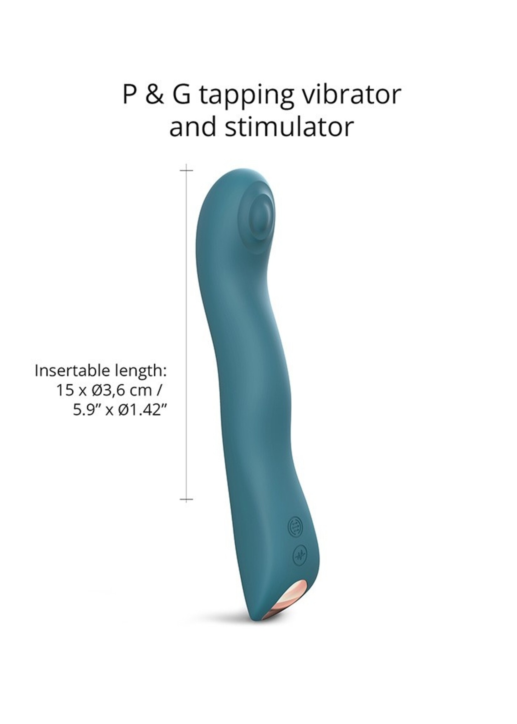 Love to Love Swap - G-Punkt Vibrator mit Tapping-Stimulation