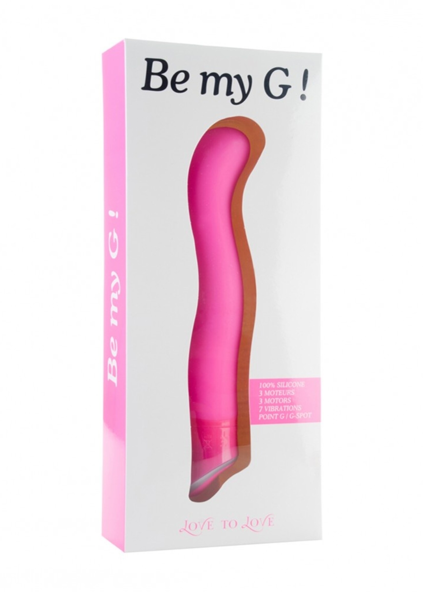 Love to Love Be my G - G-spot vibrator met drie motoren