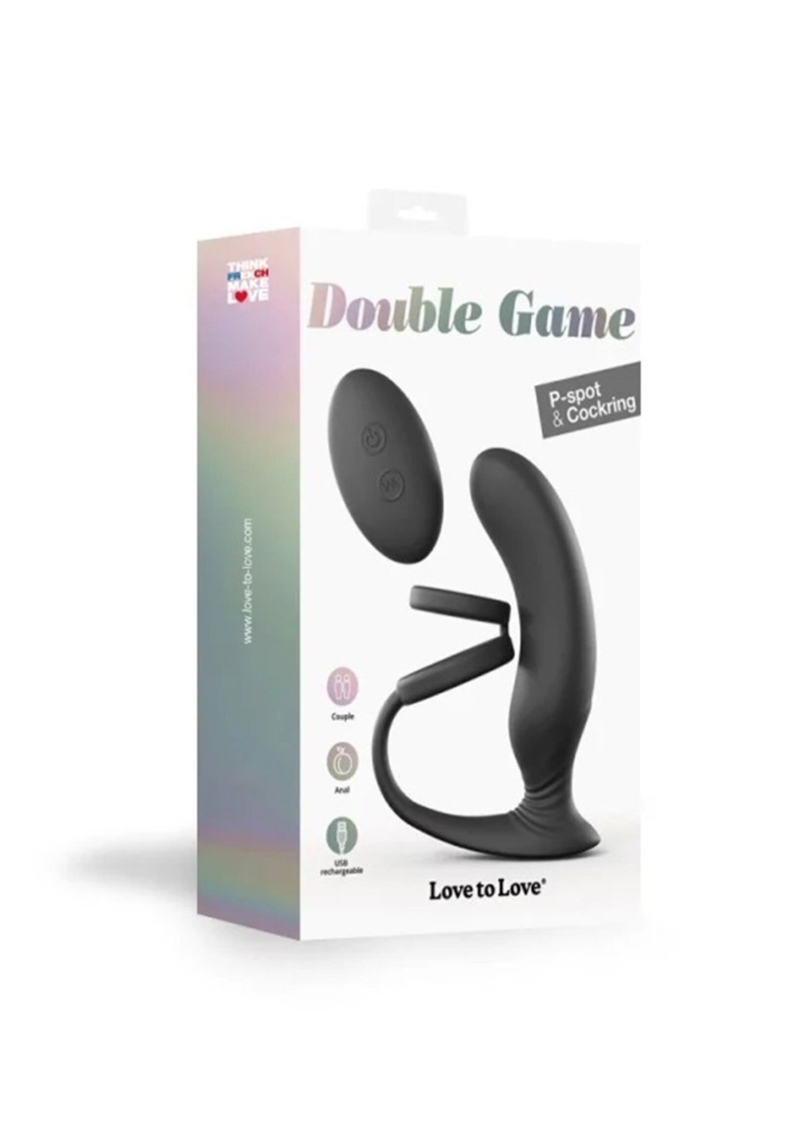 Love to Love Double Game | Vibromasseur Anal