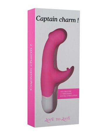 Love to Love Captain Charm - Rabbit Vibrator mit G-Punkt-Stimulation