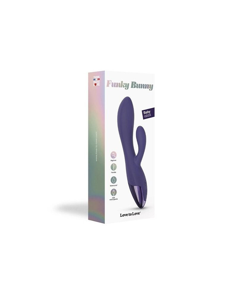 Love to Love Funky Bunny - Konijnenvibrator Love to Love Funky Bunny - Konijnenvibrator