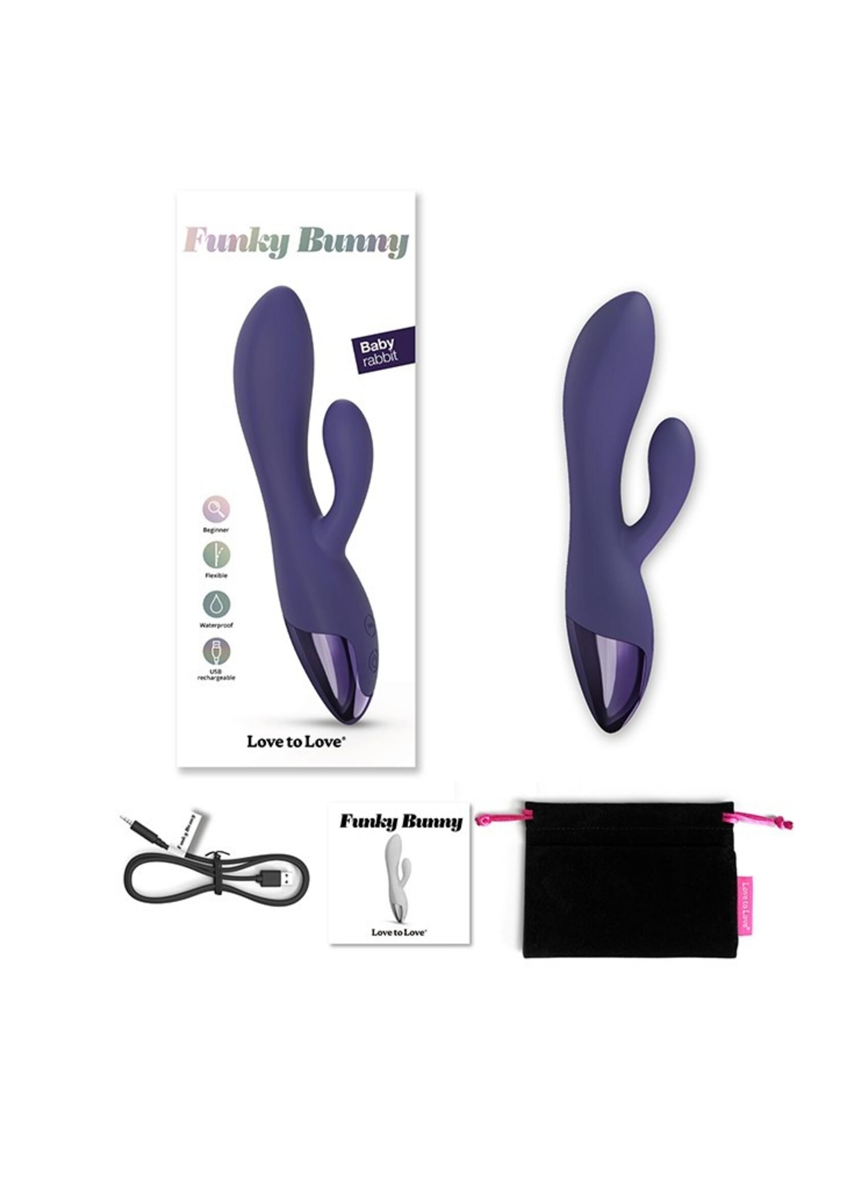 Love to Love Funky Bunny - Rabbit Vibrator