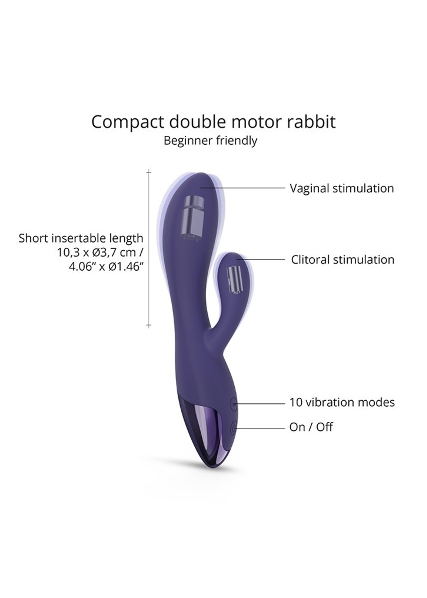 Love to Love Funky Bunny | Vibromasseur Rabbit