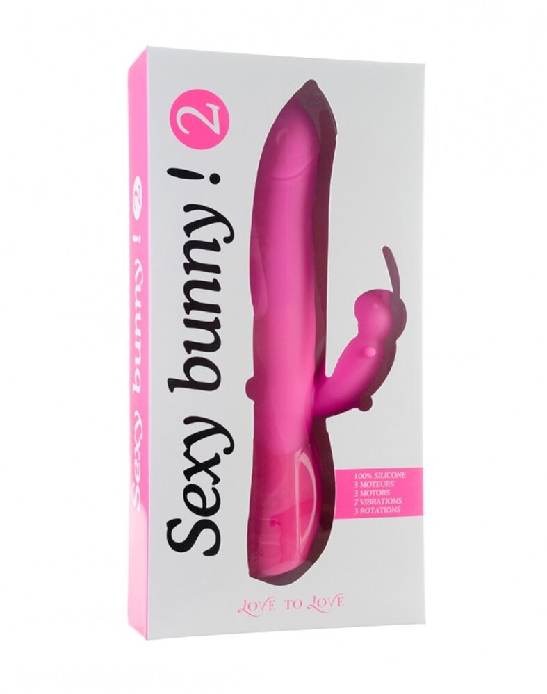 Love to Love Sexy Bunny 2 - Rabbit Vibrator mit drei Motoren