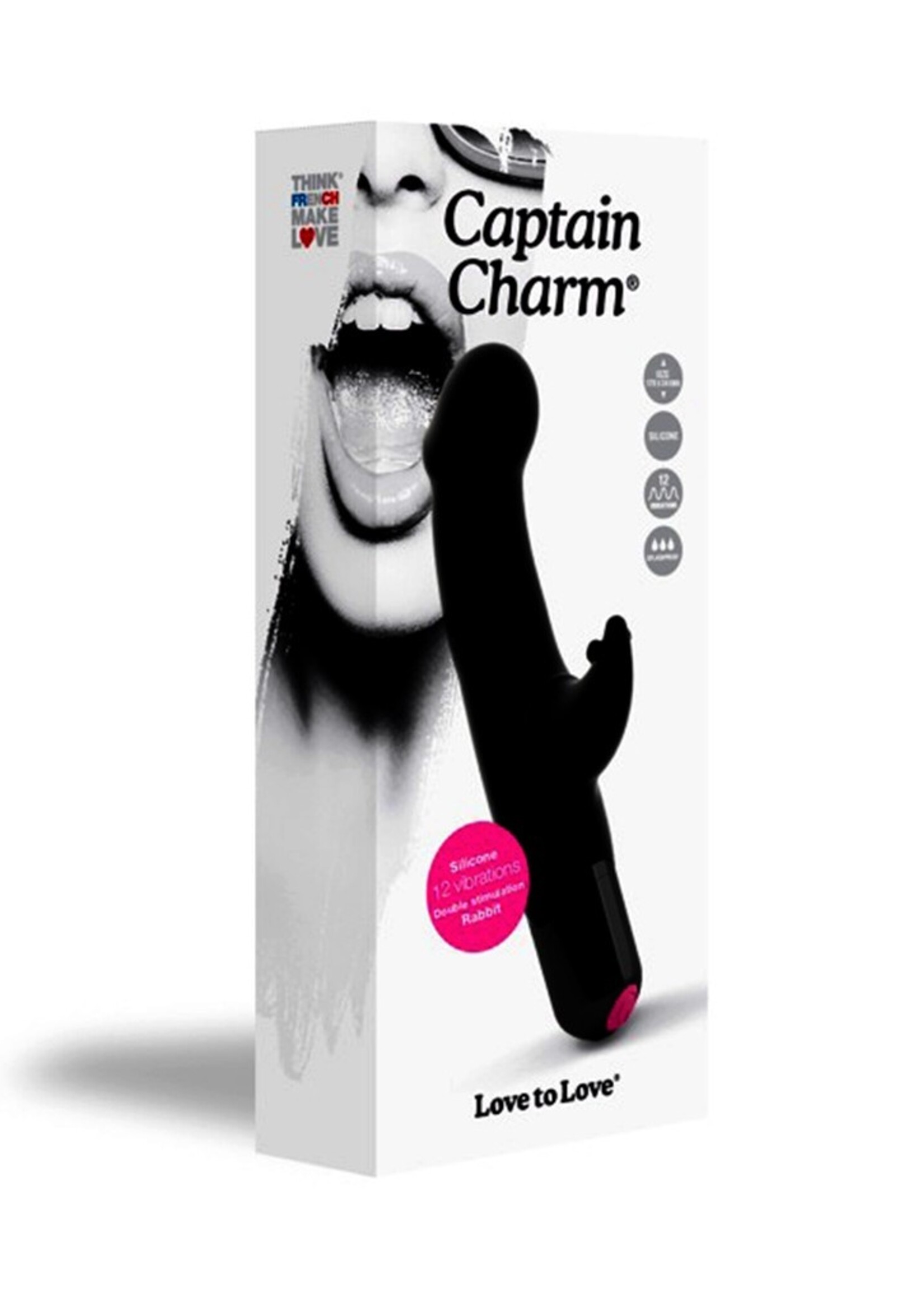 Love to Love Kapitän Charm | Vibromasseur Rabbit