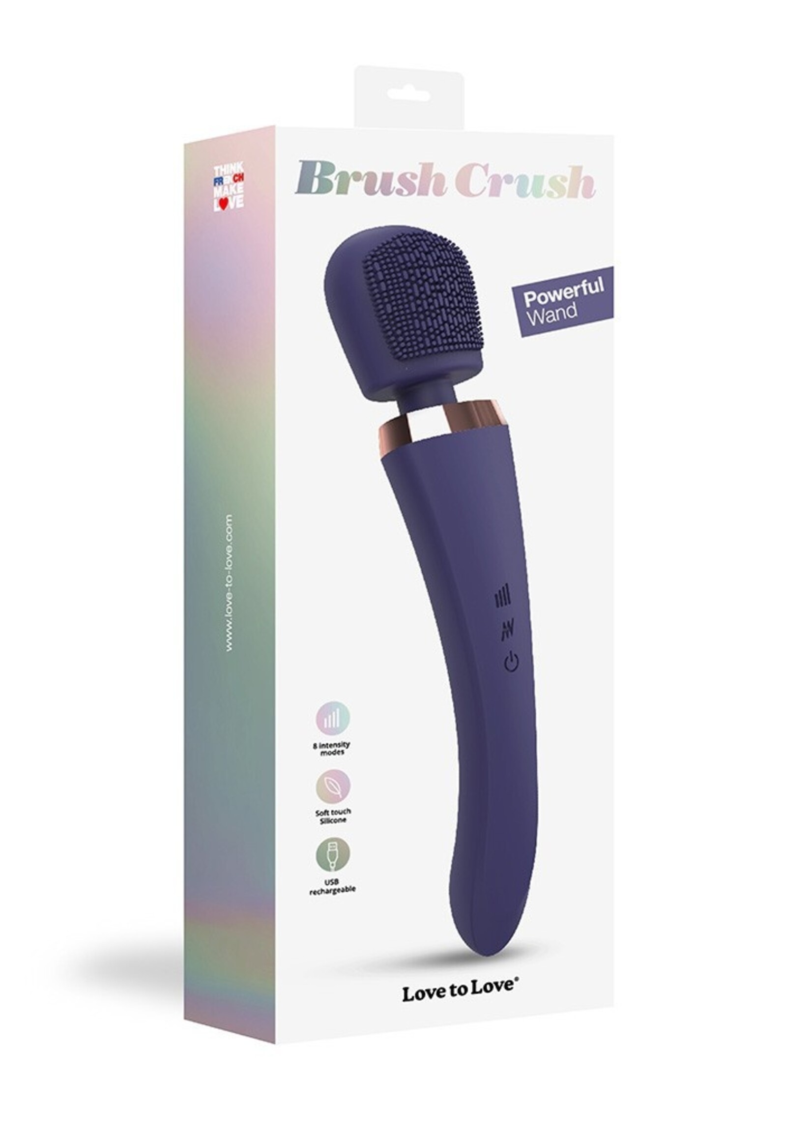 Love to Love Brush Crush | Vibromasseur wand