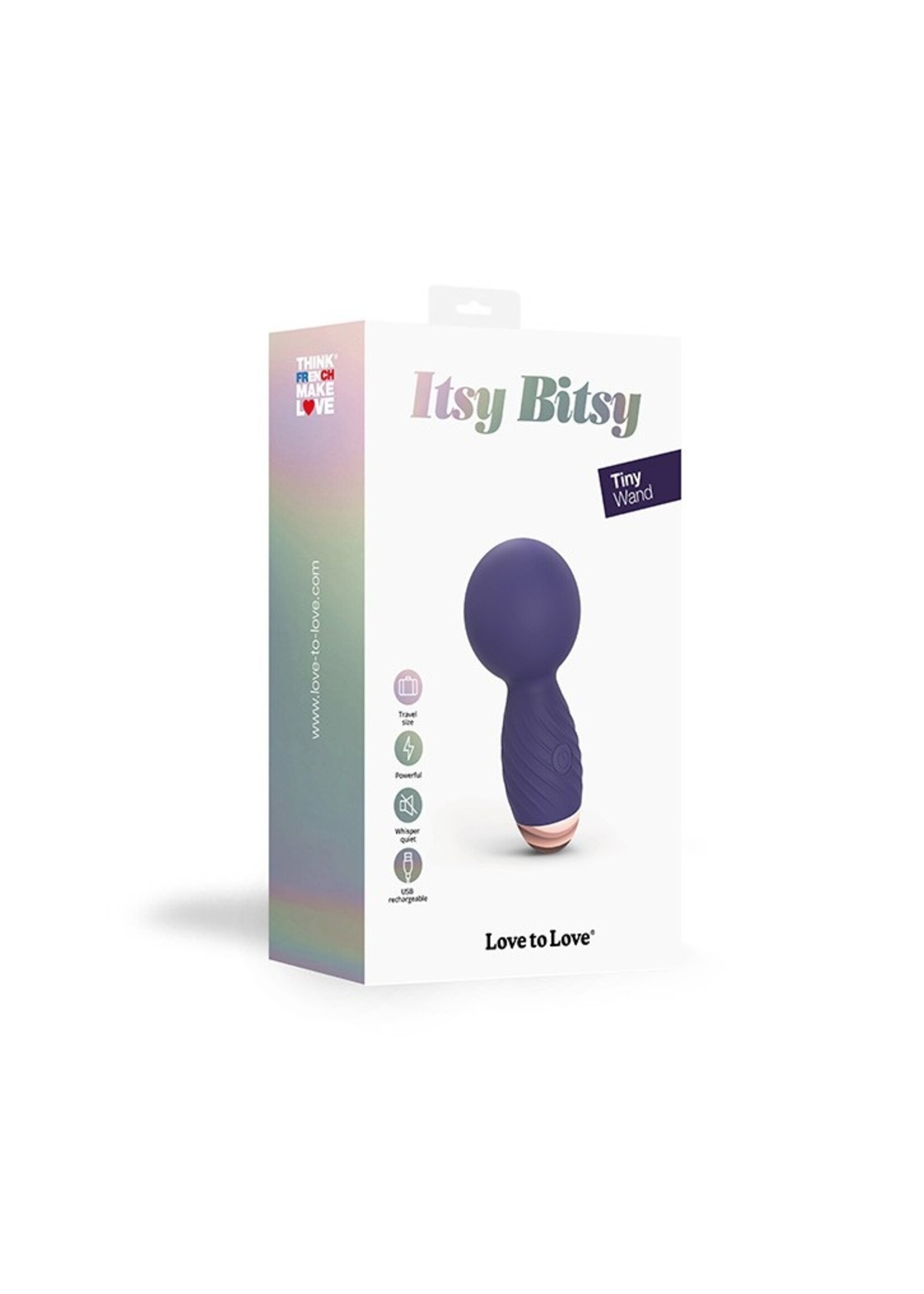 Love to Love Itsy Bitsy - Massagestab mit flexiblem 360°-Kopf