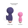 Love to Love Vibromasseur Mini Wand Itsy Bitsy en Indigo – Plaisir de Poche, Puissance Maximale Love to Love Vibromasseur Mini Wand Itsy Bitsy en Indigo – Plaisir de Poche, Puissance Maximale
