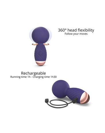 Love to Love Itsy Bitsy - Massagestab mit flexiblem 360°-Kopf