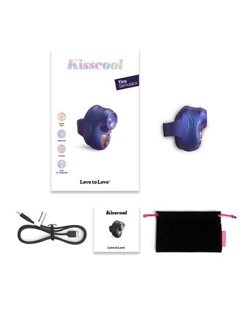 Love to Love Kisscool - Vingervibrator Love to Love Kisscool - Vingervibrator