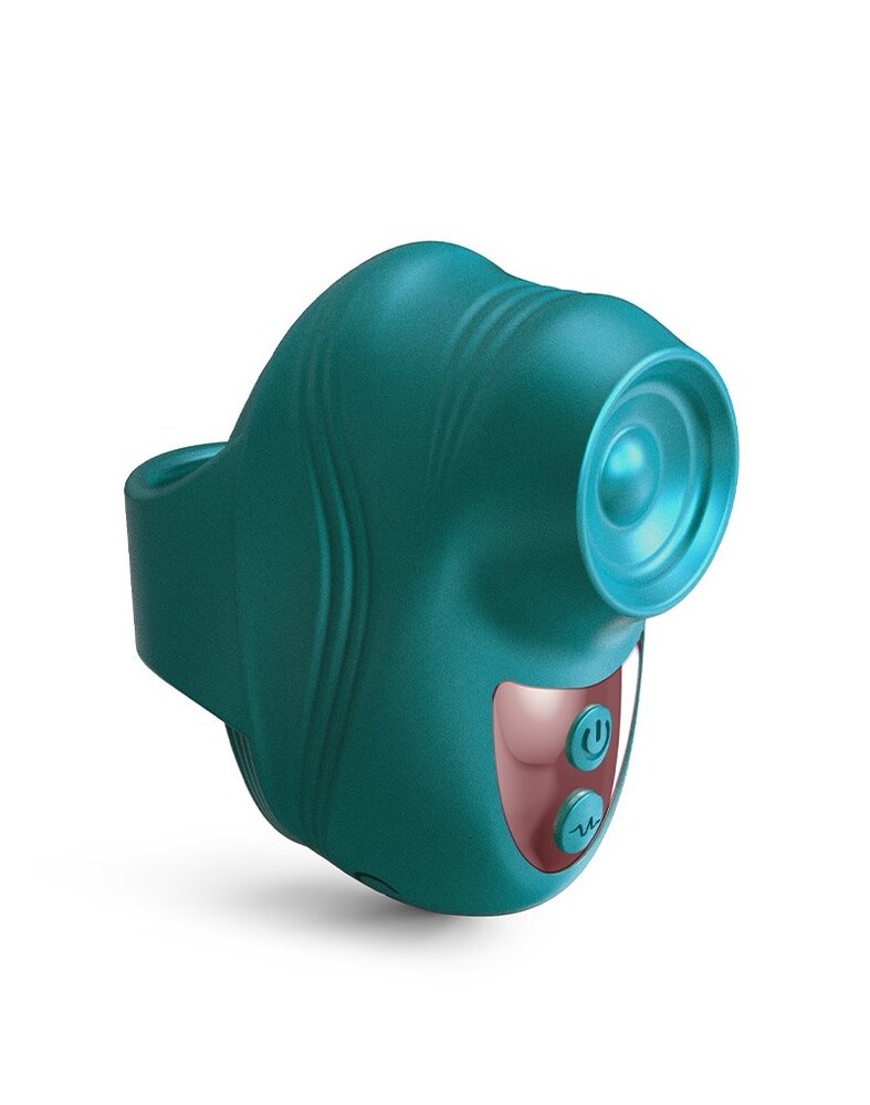 Love to Love Love to Love Kisscool Iridescent Blue – Finger Vibrator with 10 Modes