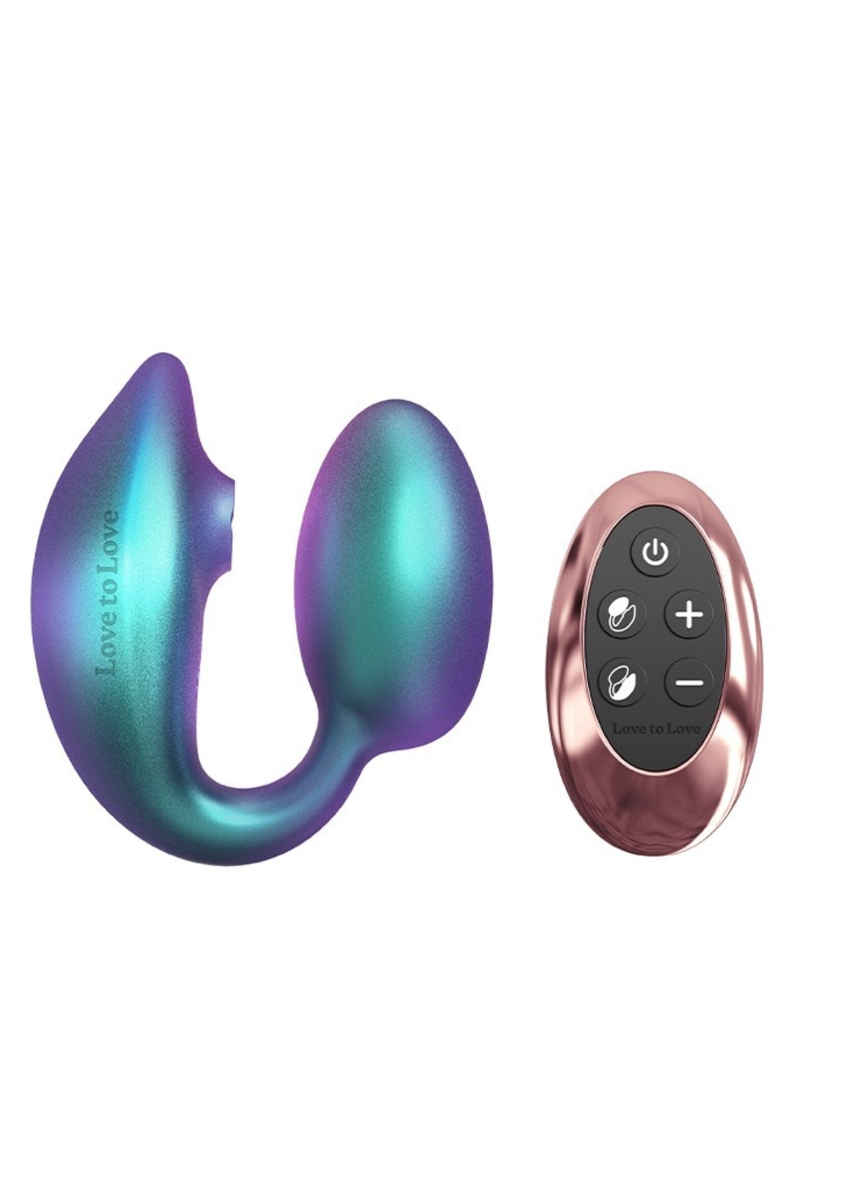 Love to Love Wonderlover - G-spot vibrator met flapperende technologie